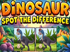 Lojë Dinosaur Spot the Difference