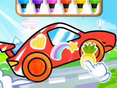 Lojë Coloring Book: Racing Car
