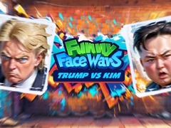 Lojë Funny Face Wars Trump vs Kim