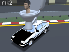Lojë Skibidi Toilet Racing Multiplayer