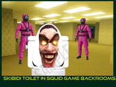 Lojë Skibidi Toilet in Squid Game Backrooms