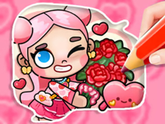 Lojë Coloring Book: Avatar Valentine's