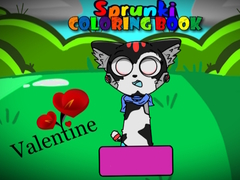 Lojë Sprunki Valentine Coloring book