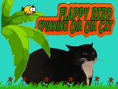 Lojë Flappy Bird Spinning oia oia Cat