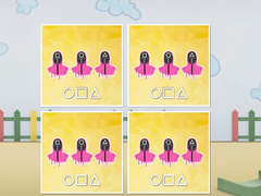 Lojë Squid Game Memory Card Match