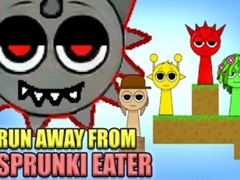 Lojë Run Away From Sprunki Eater