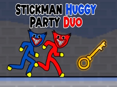 Lojë Stickman Huggy Party Duo