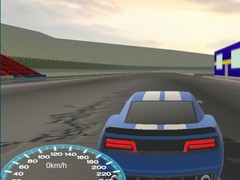 Lojë Drive Blue Car
