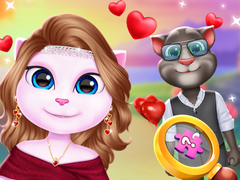Lojë Kitty Couple Lovely Valentine