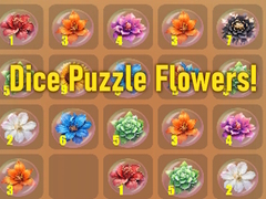 Lojë Dice Puzzle Flowers!