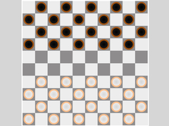 Lojë International Draughts