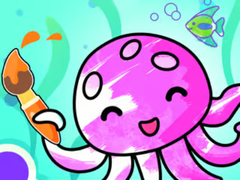 Lojë Coloring Book: Aquarium
