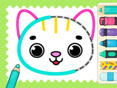 Lojë Coloring Book: My Cat