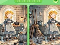 Lojë Find The Differences: Cinderella