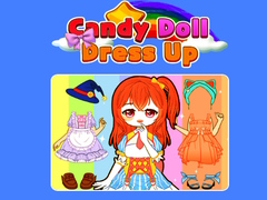 Lojë Candy Doll Dress Up 