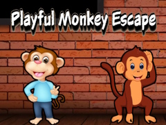 Lojë Playful Monkey Escape
