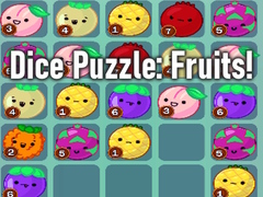 Lojë Dice Puzzle: Fruits!