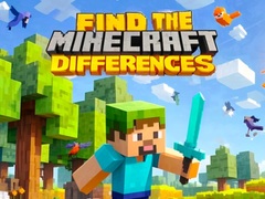 Lojë Find The Differences: Minecraft