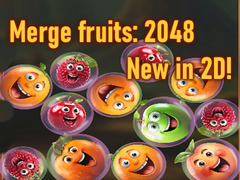 Lojë Merge fruits: 2048 New in 2D!