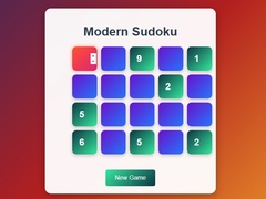 Lojë Modern Sudoku