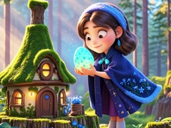 Lojë Find The Differences: Little Witch