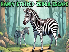 Lojë Happy Striped Zebra Escape 