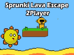 Lojë Sprunki Lava Escape 2Player
