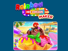 Lojë Rainbow Ice Cream Maker