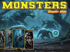 Lojë Monsters Memory Game