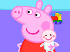 Lojë Jigsaw Puzzle: Peppa Pig New Baby