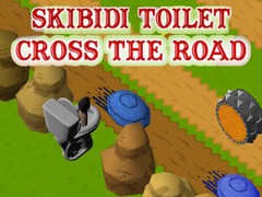 Lojë Skibidi Toilet Cross The Road