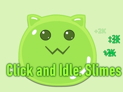 Lojë Click and Idle: Slimes