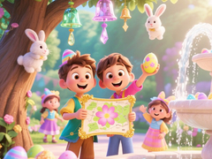 Lojë Find The Differences: Easter Egg Hunt