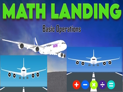 Lojë Math Landing Basic Operations