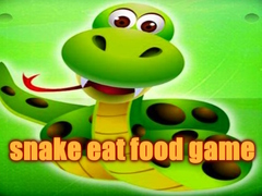 Lojë snake eat food game