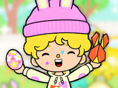 Lojë Jigsaw Puzzle: Toca Boca Easter