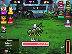 Lojë RPG Idle Clicker