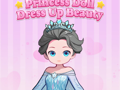 Lojë Princess Doll Dress Up Beauty