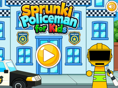 Lojë Sprunki Policeman For Kids