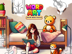 Lojë Word Art: Color Book Puzzle