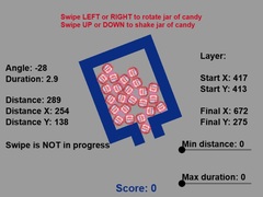 Lojë Candy Shake Shake Gravity Puzzle