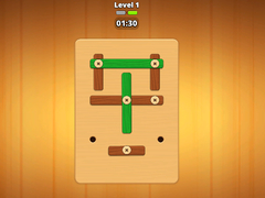 Lojë Wood Screw: Bolts Puzzle
