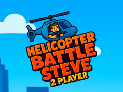 Lojë Helicopter Battle Steve 2 Player