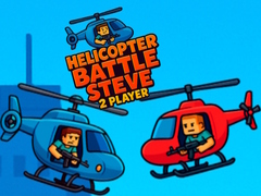 Lojë Helicopter Battle Steve 2 Player
