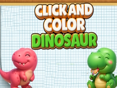 Lojë Click And Colors Dinosaurs