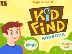 Lojë Kid Find Seasons