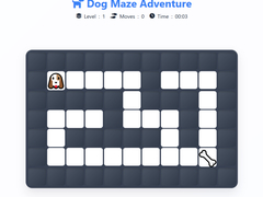 Lojë Dog Maze Adventure