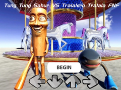Lojë Tung Tung Sahur VS Tralalero Tralala FNF