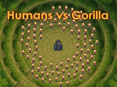 Lojë Humans v/s Gorilla
