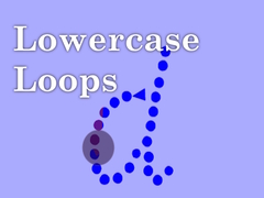 Lojë Lowercase Loops
